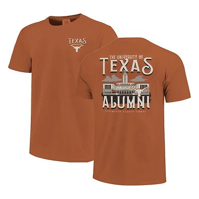 Unisex Texas Orange Longhorns Comfort Colors Campus Alumni T-Shirt