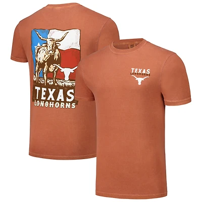 Unisex Texas Orange Longhorns Hyper Local Longhorn Flag T-Shirt