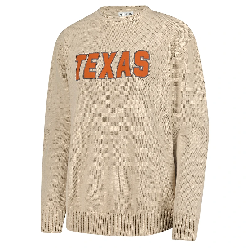 Pull unisexe Uscape Apparel Ash Texas Longhorns brodé