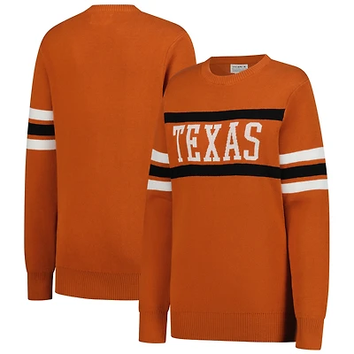 Pull unisexe Uscape Apparel Texas Orange Longhorns Renew Knit Vintage