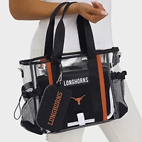 WEAR by Erin Andrews Texas Longhorns Clear Stadium Baby Bag