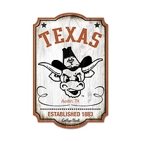 WinCraft Texas Longhorns 11" x 17" Vault Wood Sign
