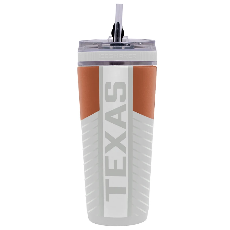Bouteille shaker WinCraft Texas Longhorns 26 oz 4D Flex Ice