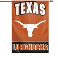 Drapeau de maison WinCraft Texas Longhorns 28" x 40" avec nom complet