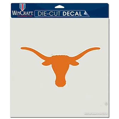WinCraft  Texas Longhorns 8" x 8" Color Car Decal