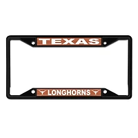 Cadre de plaque d'immatriculation couleur chrome WinCraft Texas Longhorns