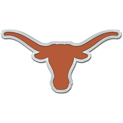 Emblème chromé coloré pour voiture WinCraft Texas Longhorns