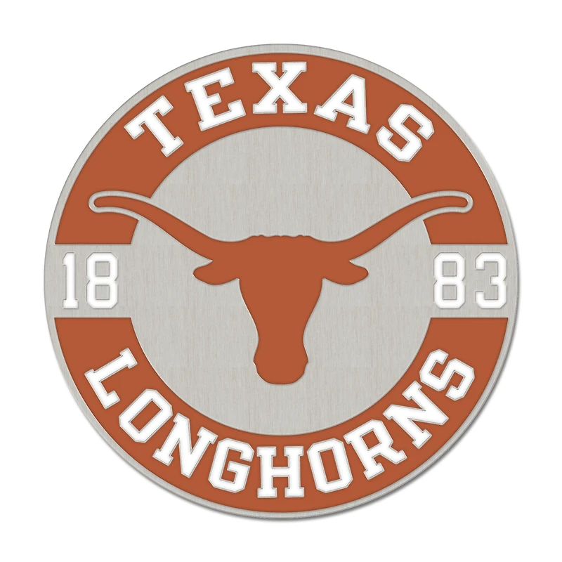 WinCraft Texas Longhorns Round Collector Pin