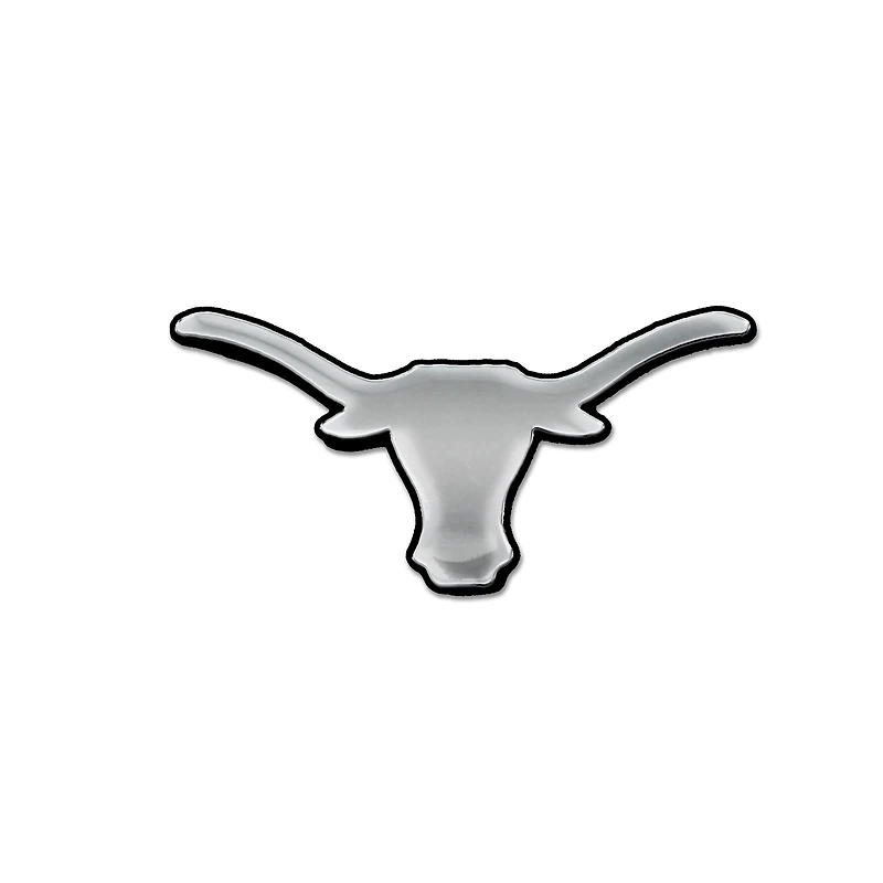 Emblème de voiture WinCraft Texas Longhorns Team Chrome