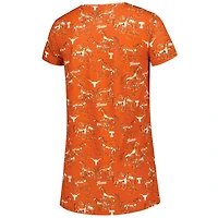 Women's Smith & Quinn Orange Texas Longhorns Blake Floral V-Neck Top