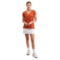 Women's Smith & Quinn Orange Texas Longhorns Blake Floral V-Neck Top