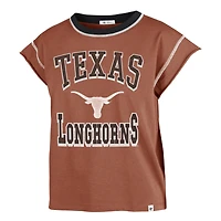 Women's '47 Texas Orange Longhorns Sound Up Maya Cutoff T-Shirt