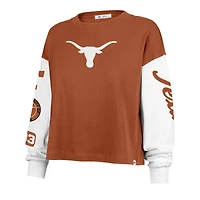 Women's '47 Texas Orange Longhorns Sydney Long Sleeve T-Shirt