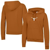 Women's Champion Orange Texas Longhorns Powerblend Fleece Hoodie
