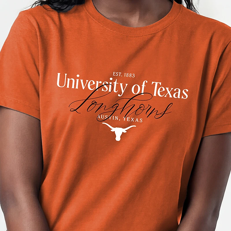 Women's Champion Texas Orange Longhorns Lifestyle T-Shirt