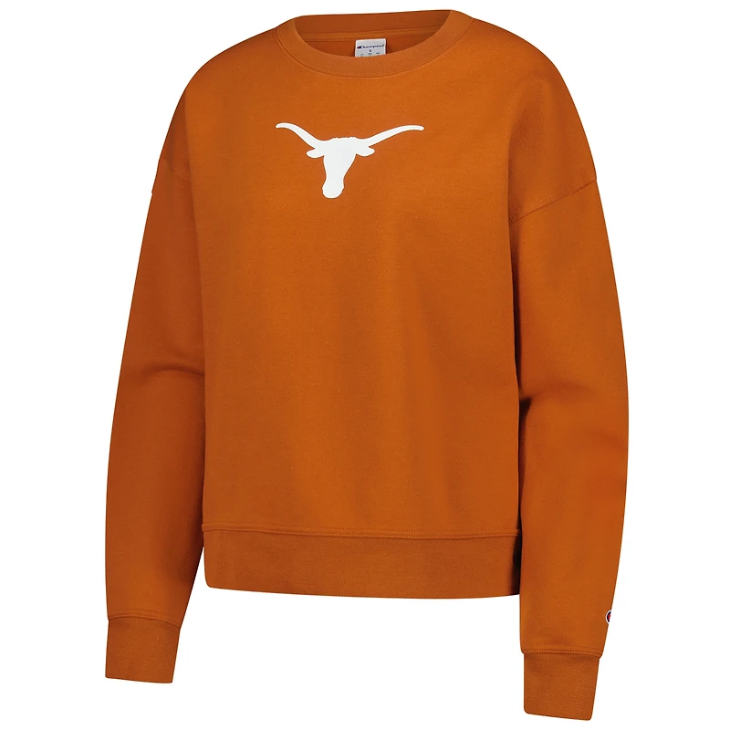 Women's Champion Texas Orange Longhorns Powerblend Sweatshirt