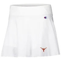 Women's Champion White Texas Longhorns Tailgate Soft Touch Skort