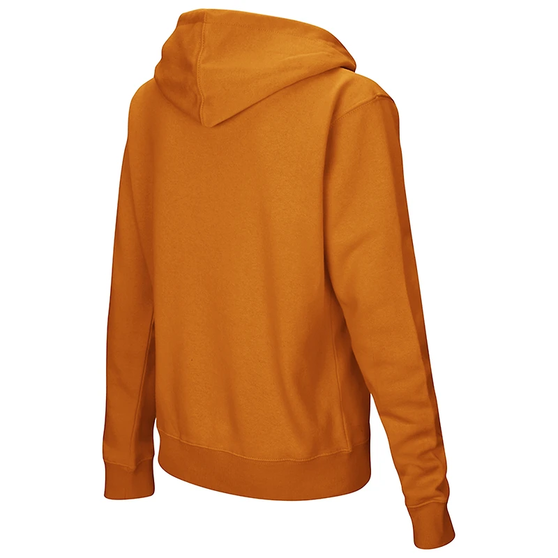 Women's Colosseum Texas Orange Longhorns Loud and Proud Pullover Hoodie