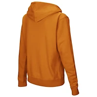 Women's Colosseum Texas Orange Longhorns Loud and Proud Pullover Hoodie