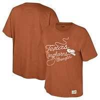 T-shirt surdimensionné Colosseum x Wrangler Texas Orange Longhorns Lasso pour femmes