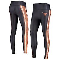 Legging en tricot Concepts Sport noir Texas Longhorns Dormer pour femmes
