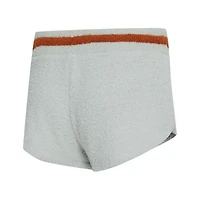 Ensemble sweat à capuche et short manches longues Whitley gris/orange Texas Longhorns pour femme Concepts Sport