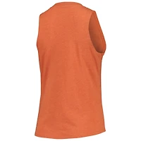 Women's Concepts Sport Texas Orange/Charcoal Longhorns Team Tank Top & Pants Sleep Set