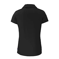Women's Cutter & Buck  Black Texas Longhorns Vault Daybreak Eco Recycled V-Neck Polo