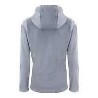 Veste zippée intégrale recyclée Evoke Eco Softshell pour femme, grise, des Texas Longhorns Alumni Cutter & Buck