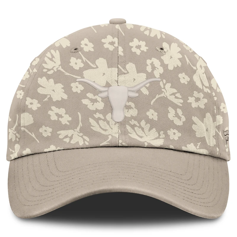 Women's Fanatics  Stone Texas Longhorns Blossom Adjustable Hat
