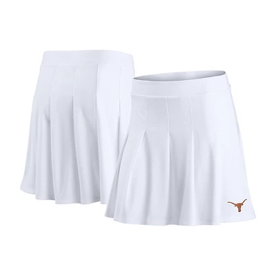 Jupe primaire blanche Texas Longhorns Heritage Fanatics pour femmes