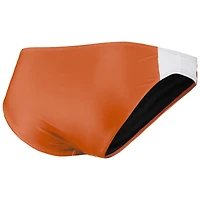 Bas de bikini FOCO Texas Longhorns Wordmark orange pour femmes