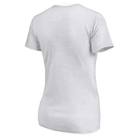 V105855 Texas 240137_CR6710 IM1 Nom de l'équipe à carreaux pour femmes T-shirt SS Triblend ondulé TEELADRIB TEX240137_CR6710_HEWH #6