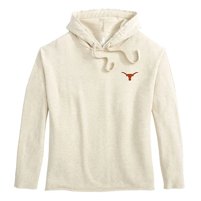 Women's johnnie-O Oatmeal Texas Longhorns Kelli Hoodie