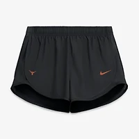 Women's Nike Black Texas Longhorns Tempo Mid-Rise Dri-FIT Shorts