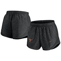 Women's Nike Black Texas Longhorns Tempo Pattern Dri-FIT Shorts
