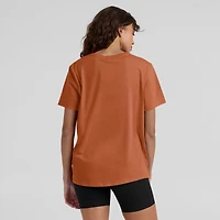 T-shirt Nike Texas Orange Longhorns Local Script pour femme