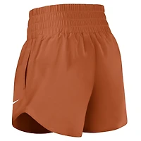 Women's Nike Texas Orange Longhorns Performance One Dri-FIT High-Rise Shorts