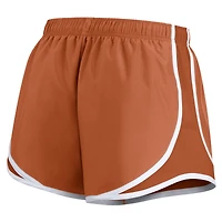 Women's Nike Texas Orange Longhorns Primetime Tempo Dri-FIT Shorts
