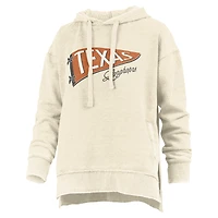 Sweat à capuche Pressbox crème Texas Longhorns Marni pour femmes