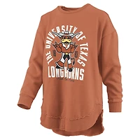 Women's Pressbox  Texas Orange Longhorns Blitz Long Sleeve T-Shirt
