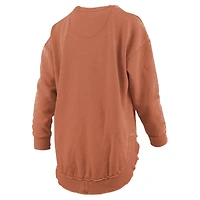 Women's Pressbox  Texas Orange Longhorns Blitz Long Sleeve T-Shirt