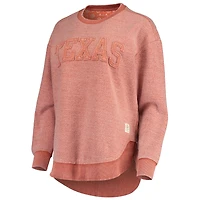 Sweat-shirt Pressbox Texas Longhorns Ponchoville pour femme