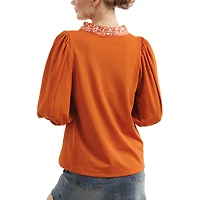 Women's Smith & Quinn Texas Orange Longhorns Tailgate Collection Eliza Top