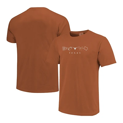 Women's  Texas Orange Longhorns Comfort Colors T-Shirt