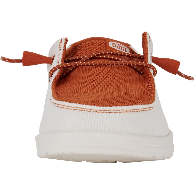 Women's Texas Orange Longhorns Wendy Casual Shoes