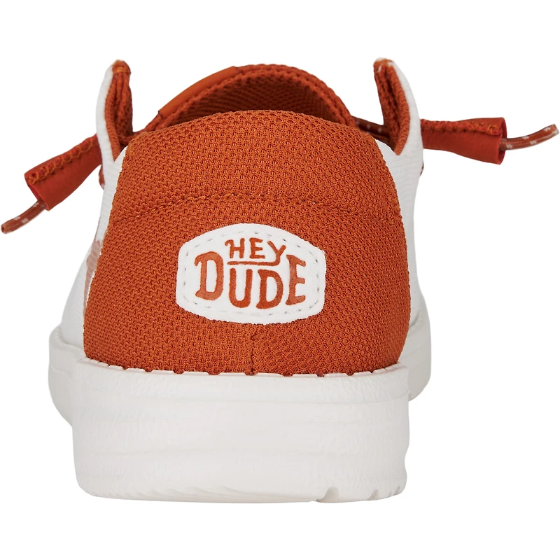 Women's Texas Orange Longhorns Wendy Casual Shoes