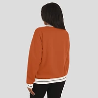 Women's WEAR by Erin Andrews Texas Orange Longhorns Seal Sweatshirt