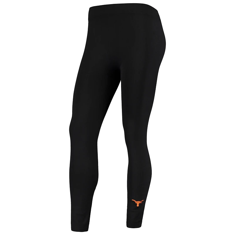 Legging polaire Texas Longhorns noir ZooZatz pour femme