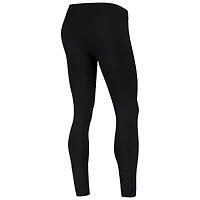 Leggings polaires ZooZatz noirs pour femmes, motif Texas Longhorns
